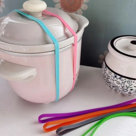 Silicone Bands Asstd Colours 13.18cm