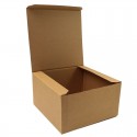 8 inch x 12 pack Brown Pop Up Cake Box Bake Group