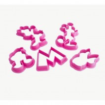 Cookie Cutter - Mickey Mouse Theme - 5 piece