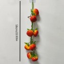 Artificial Tomatoes with Leaves - 1 Strand