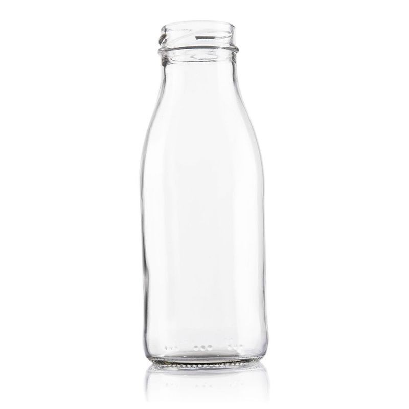 Plasdene Glass Juice Bottle with Twist Neck - 250ml