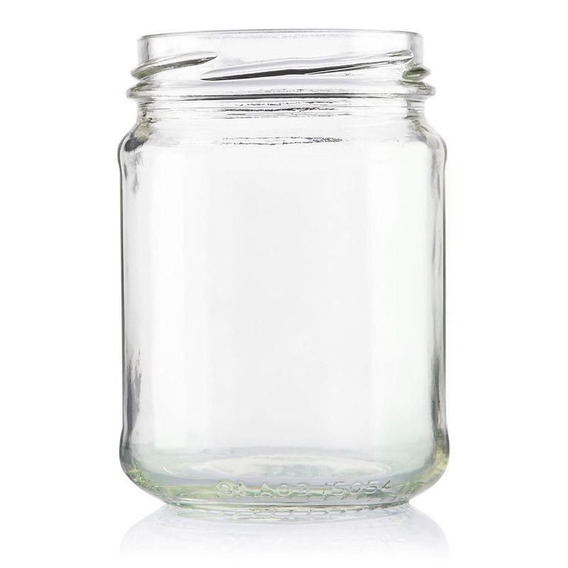 Plasdene Glass Round Food Jar with Twist Finish - 250ml