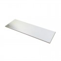 Bake Group Rectangle Cake Board - Silver Foil 12.5 x 37.5cm