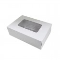 Cake Craft Window Cupcake Box - 12 hole (Mini)