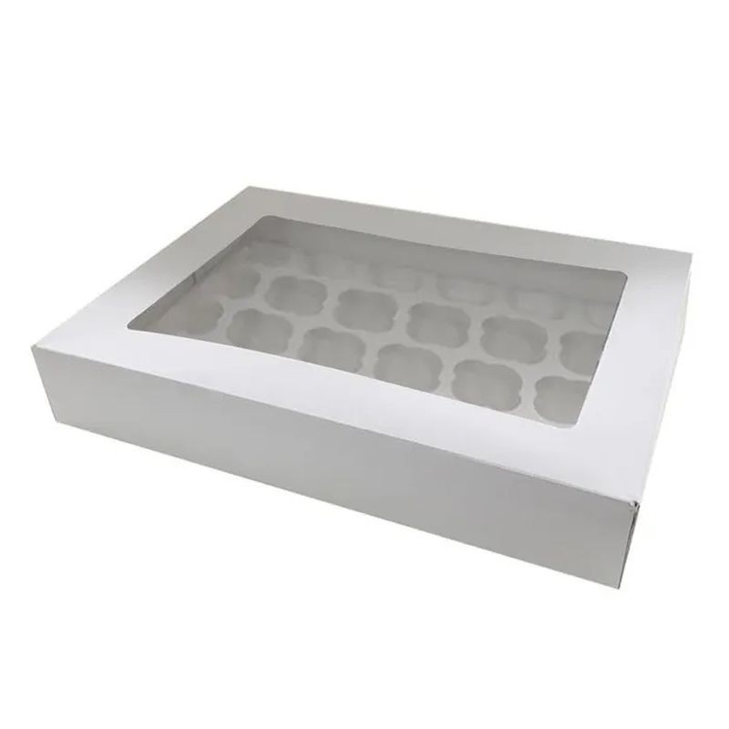 Cake Craft Window Cupcake Box - 24 hole (Mini)
