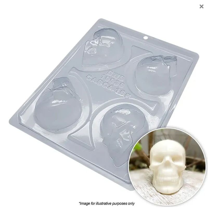 BWB Halloween Skulls Mould 3pc