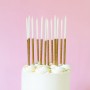 C&C Gold Dipped Candles 12pk