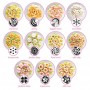Cake Craft Russian Piping Tip - 13 piece set