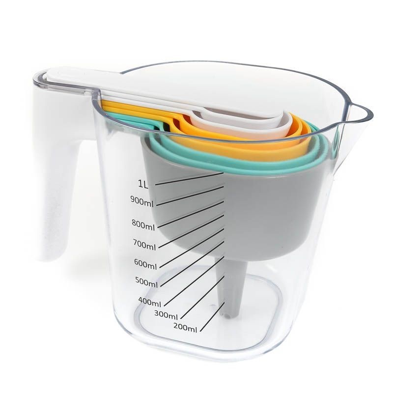 Sprinks Measuring Jug with Nesting Cups and Spoons - 10 pieces