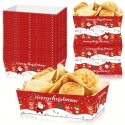 Christmas Disposable Snack Trays