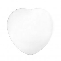 Mondo Cake Bord Compressed Heart - White - 12inch