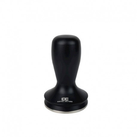 Coffee Culture Matte Black Coffee Tamper - 53mm