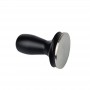 Coffee Culture Matte Black Coffee Tamper - 53mm