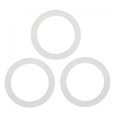 Coffee Culture Replacement Silicone 3 Cup Gasket - Set of 3