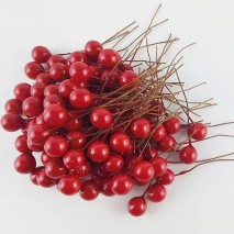 Holly Berry Single Stem Red 10 pack
