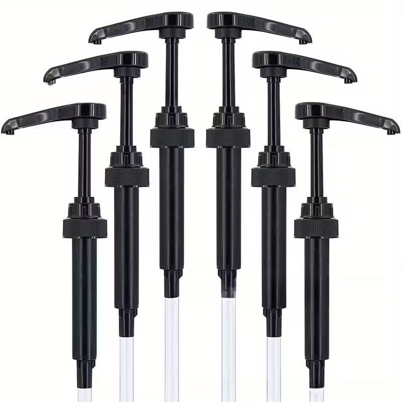 Black Pump for Syrup Bottles 1pc