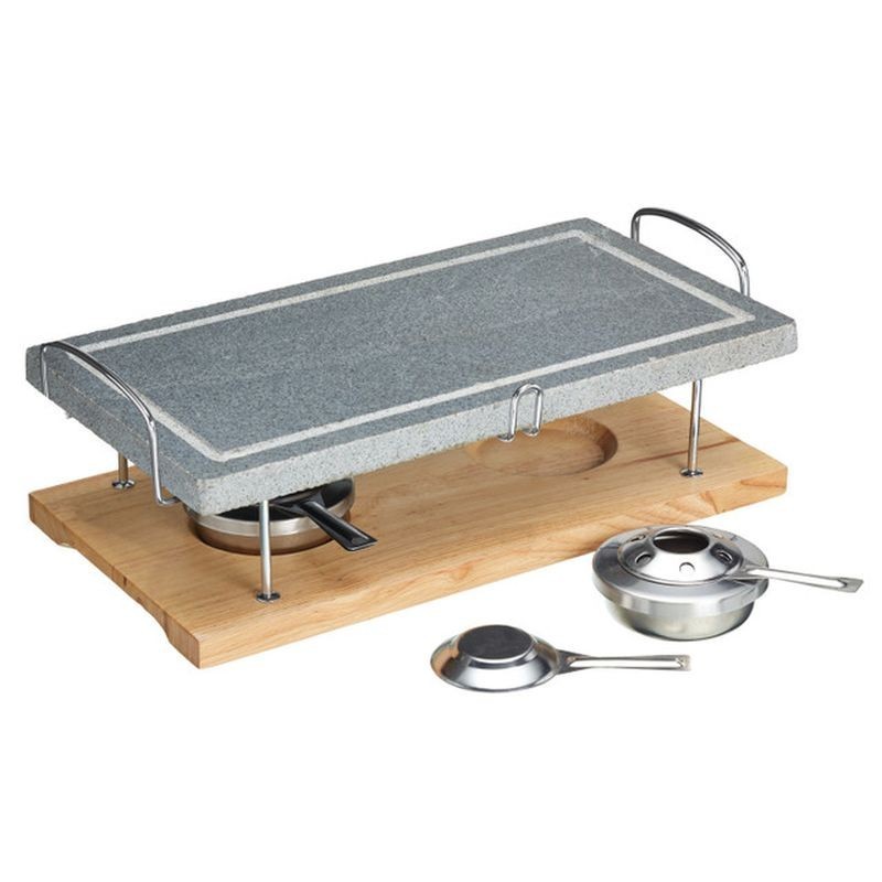 Artesà Natural Marble Hot Stone Grill Set