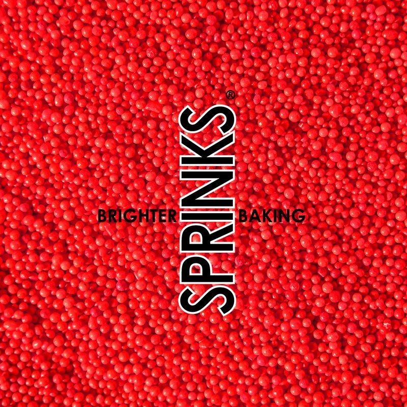Sprinks Nonpareils Red 500gm
