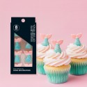 SPRINKS Icing Decorations - Mermaid Tail 8 pieces