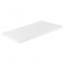 Chef Inox Cutting Board Polyethylene White 750x450x19mm