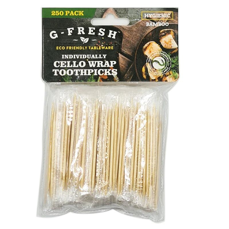 G Fresh Bamboo Toothpick Indvidual seal