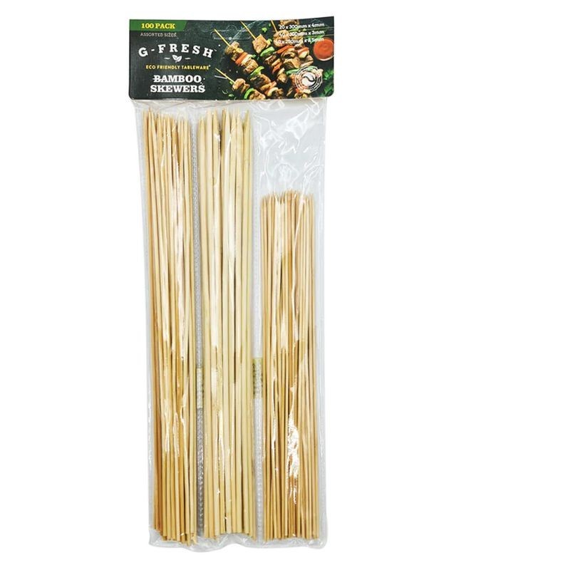 G-Fresh Bamboo Skewers Variety Pack - 100 piece pack