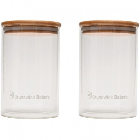 Brunswick Bakers Starter Jar 1000ml Set of 2 Brunswick Bakers - 1