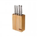 Furi Pro Wood Knife Block Set 5pc