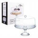 Pizzazz Footed Cake Stand Dome Set - 28cm