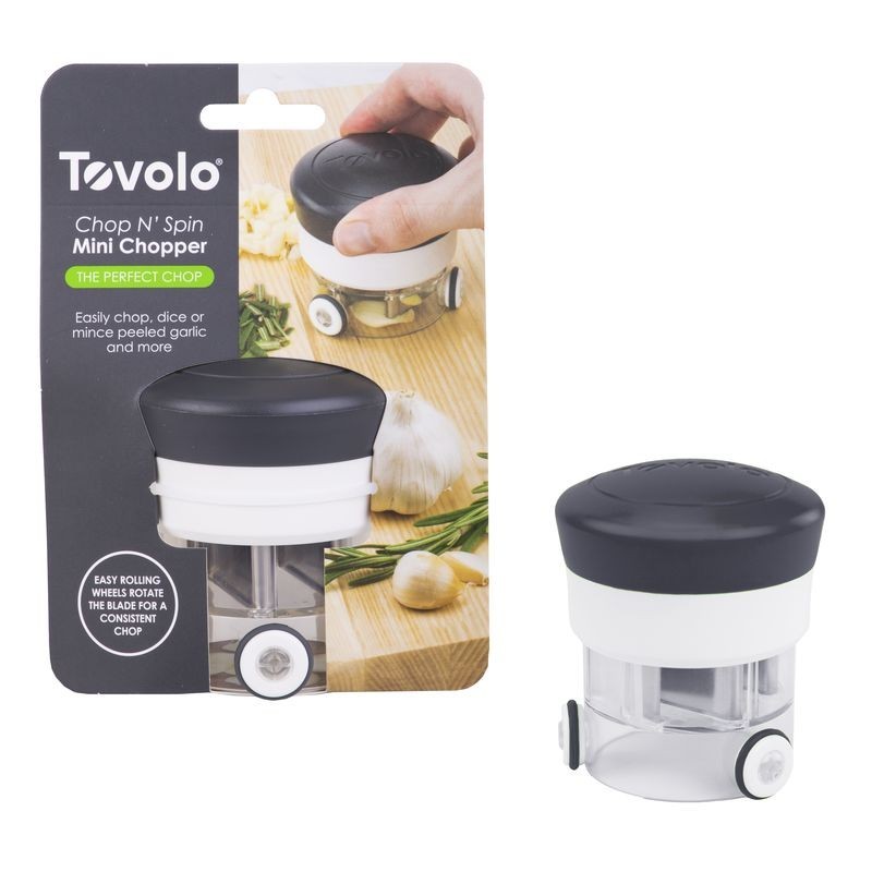Tovolo Chop n Spin Mini Chopper - Charcoal Tovolo - 1