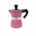 Coffee Culture Pink Stove Top Coffee Maker - 1 Cup