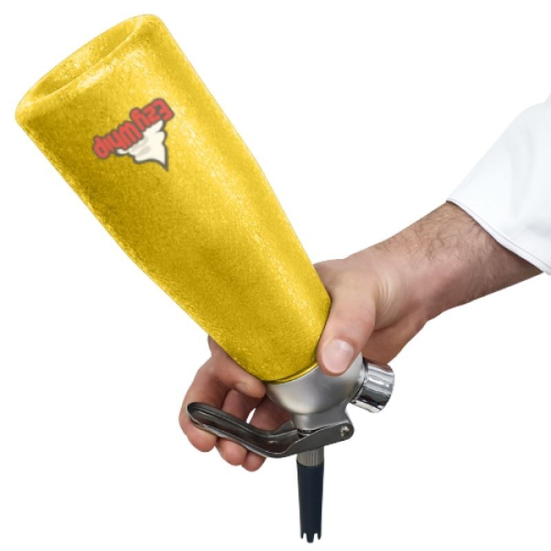 Ezywhip Ultra Cream Whipper 0.5L Yellow Gold Ezychargers - 1