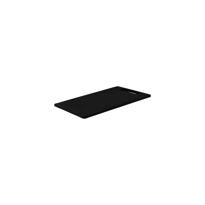 Chef Inox Cutting Board Polyethylene Black with Handle 270x200x12mm Chef Inox - 1