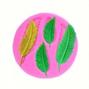 Silicone Mould Feather 4 cavity