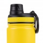 Oasis Insulated Challenger Sports Bottle - 550ml Neon Yellow Oasis - 6