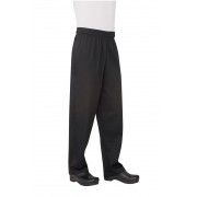 Chef Works Black Baggy Pants NBBP XS - 7XL Chef Works - 1