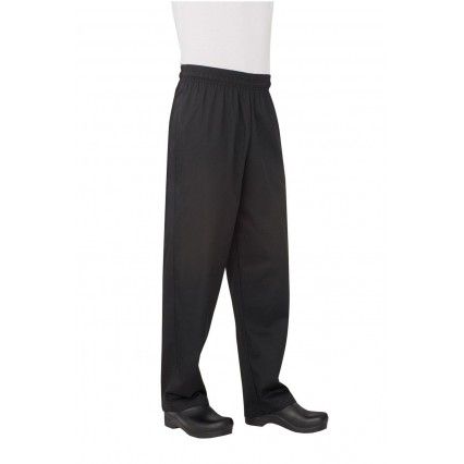 Chef Works Black Baggy Pants NBBP XS - 7XL Chef Works - 1