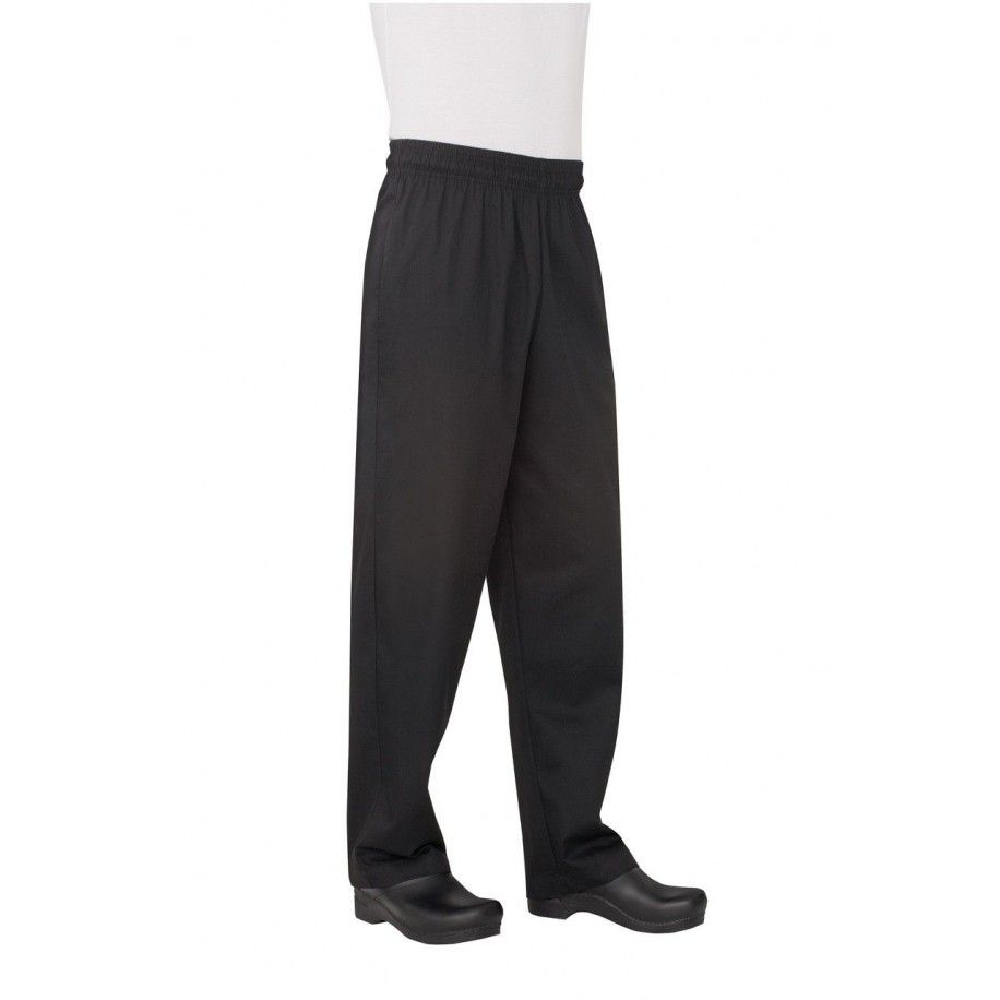Chef Works Black Baggy Pants NBBP XS - 7XL Chef Works - 1