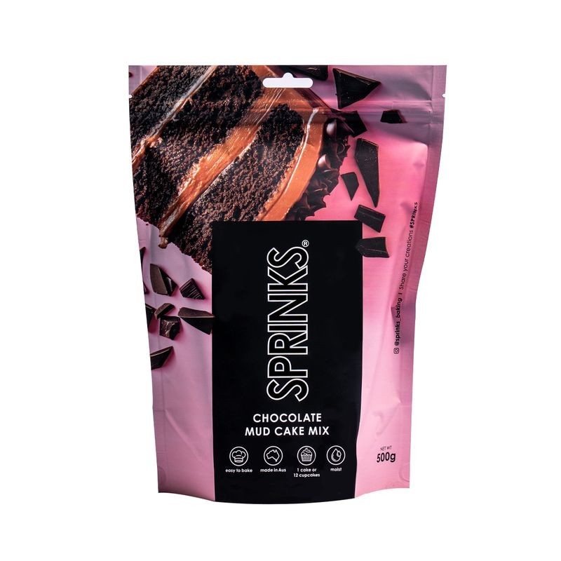 Sprinks Baking Essentials - Chocolate Mud Cake Mix 500g
