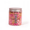 Sprinks Pink Velvet Crunch Sprinkles 70g