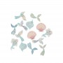 Cupcake Toppers - Edible Wafer Top - Mermaids 12pk