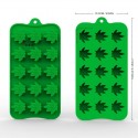 Silicone Mould – Hemp Leaf Design