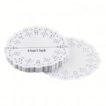 Paper Doilies – Round 8.9cm Pack of 25