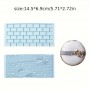Woodgrain Pattern Impression Mat 14.5cm x 6.9cm  - 2