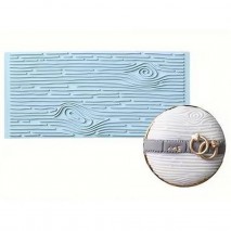 Woodgrain Pattern Impression Mat 14.5cm x 6.9cm  - 2