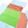 Cobblestone Pattern Impression Mat 14.5cm x 6.9cm  - 1