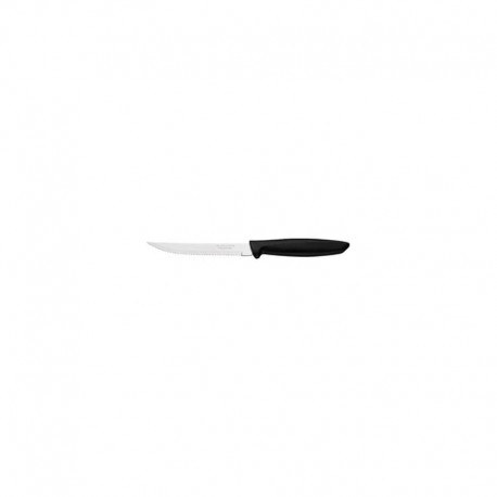 Tramontina Churrasco Plenus Steak Knife Serrated Narrow Blade Black 127mm