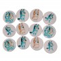 Cupcake Toppers - Edible Wafer Top - Bluey 12pk