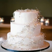 White Pearl Cake Decorating String – 5m Roll