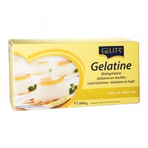 Gelita Gelatine Gold Sheets 5 sheet pack